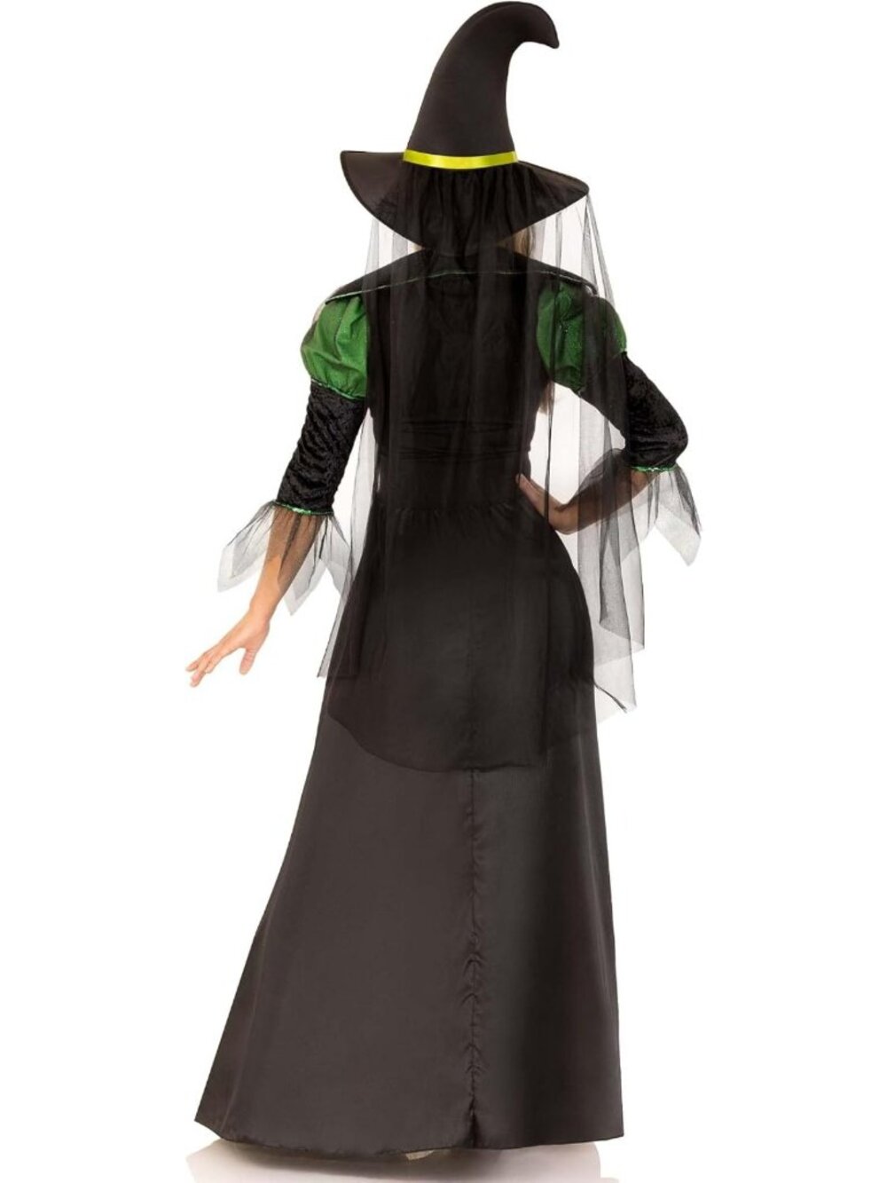 Enchanting 2-Piece Storybook Witch Costume for Women | Spooky Halloween Outfit - Picture 2 of 5